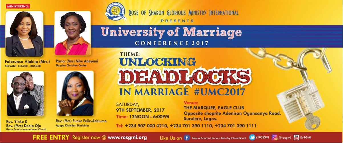 MARRIAGE CONFERENCE 2017