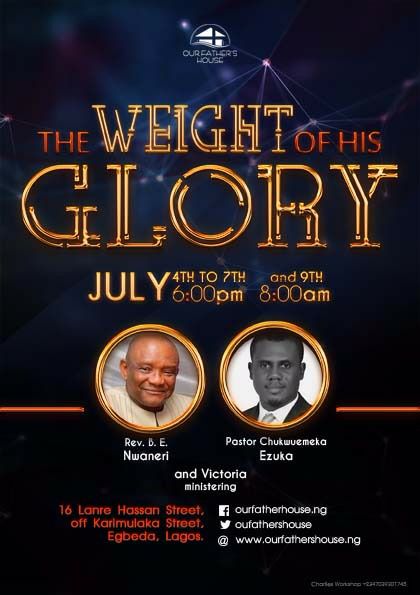 The Weight Of His Glory