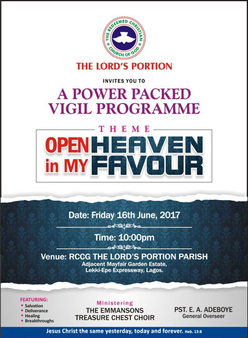 RCCG The Lord's Portion