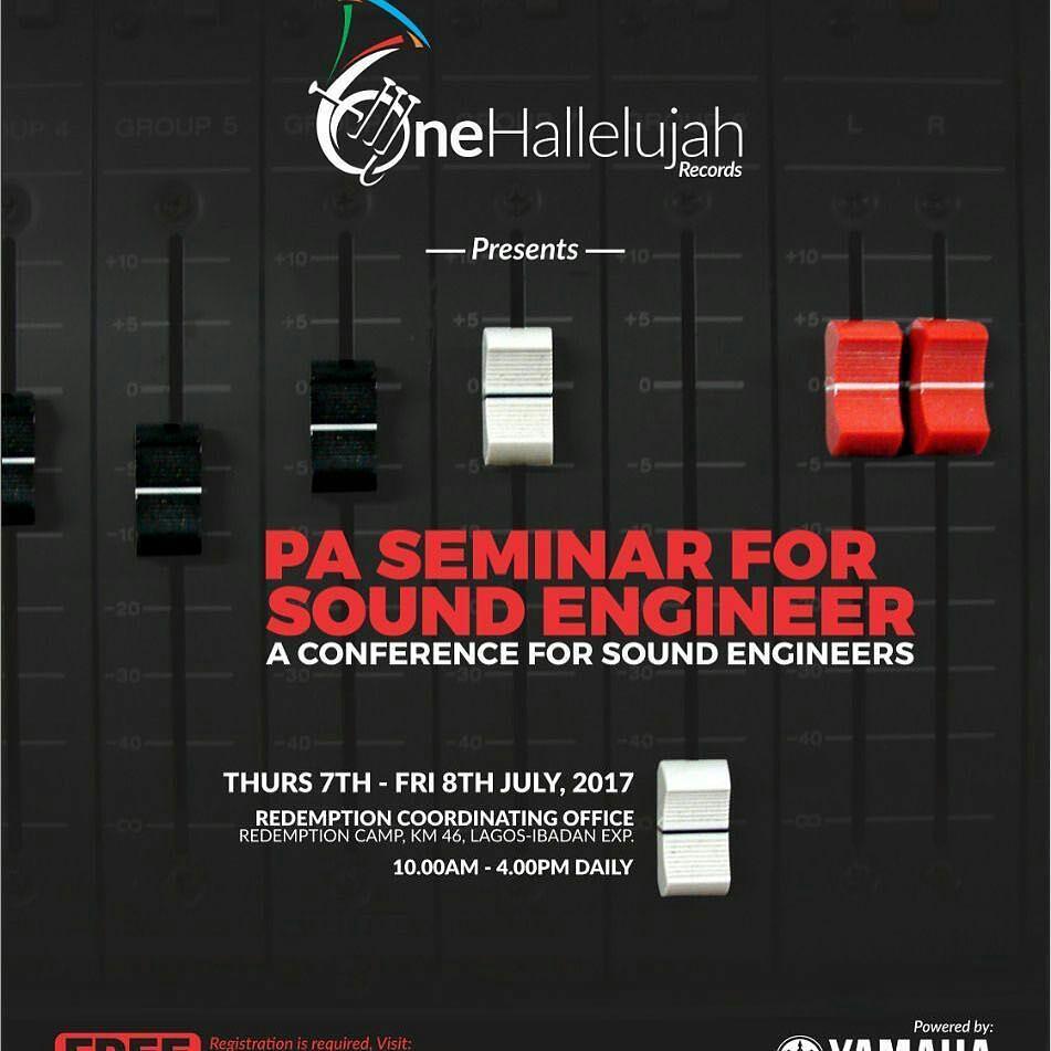 PA SEMINAR FOR SOUND ENGINEERS