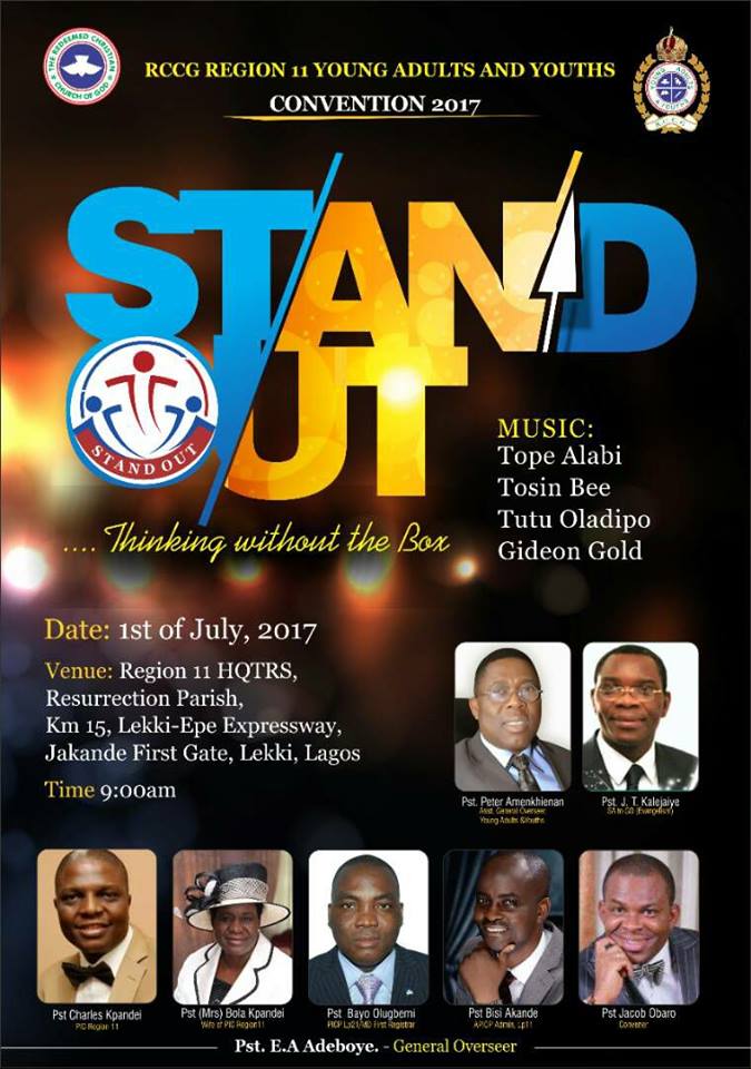 Stand Out - RCCG Region 11 Youth Convention