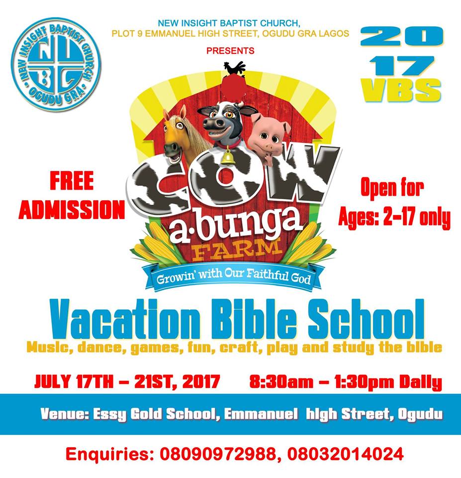 NIBC Vacation Bible School 2017