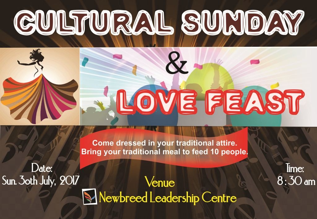 Cultural Sunday With Love Feast