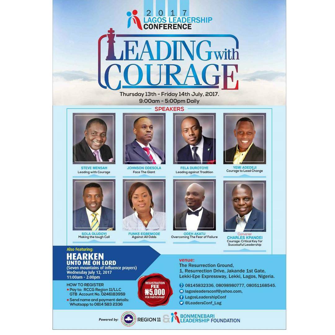 LEADING WITH COURAGE