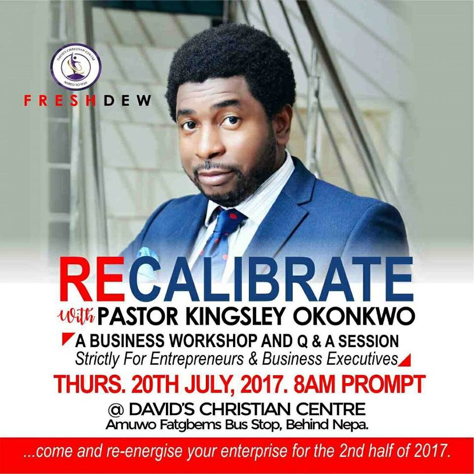 RECALIBRATE With Pastor Kingsley Okonkwo