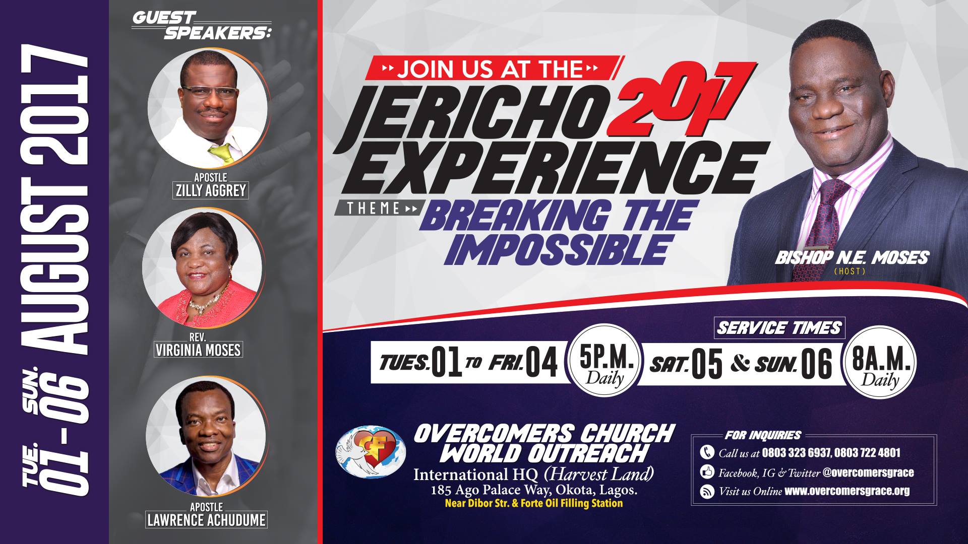 Jericho Experience 2017: Breaking the Impossible