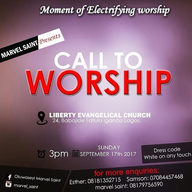 CALL TO WORSHIP
