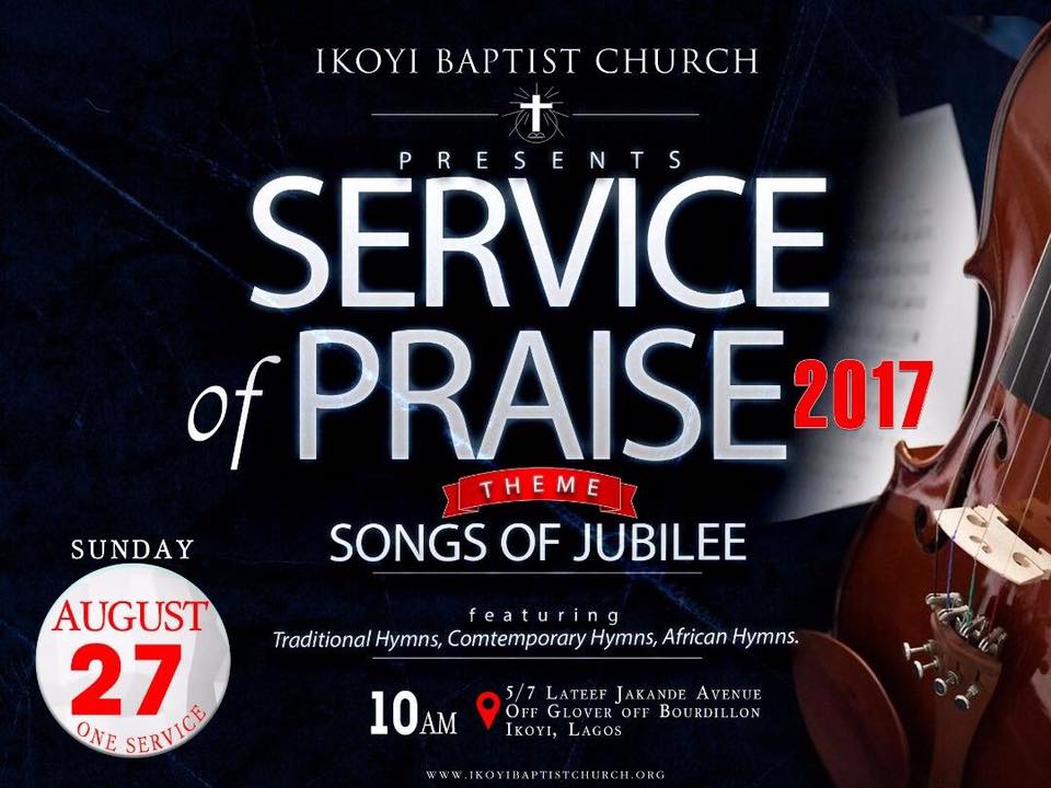 SERVICE OF PRAISE 2017