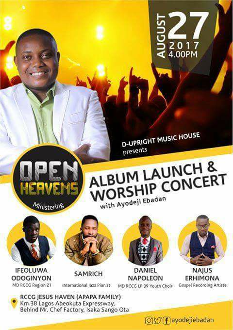 Open Heavens: Album Launch & Worship Concert
