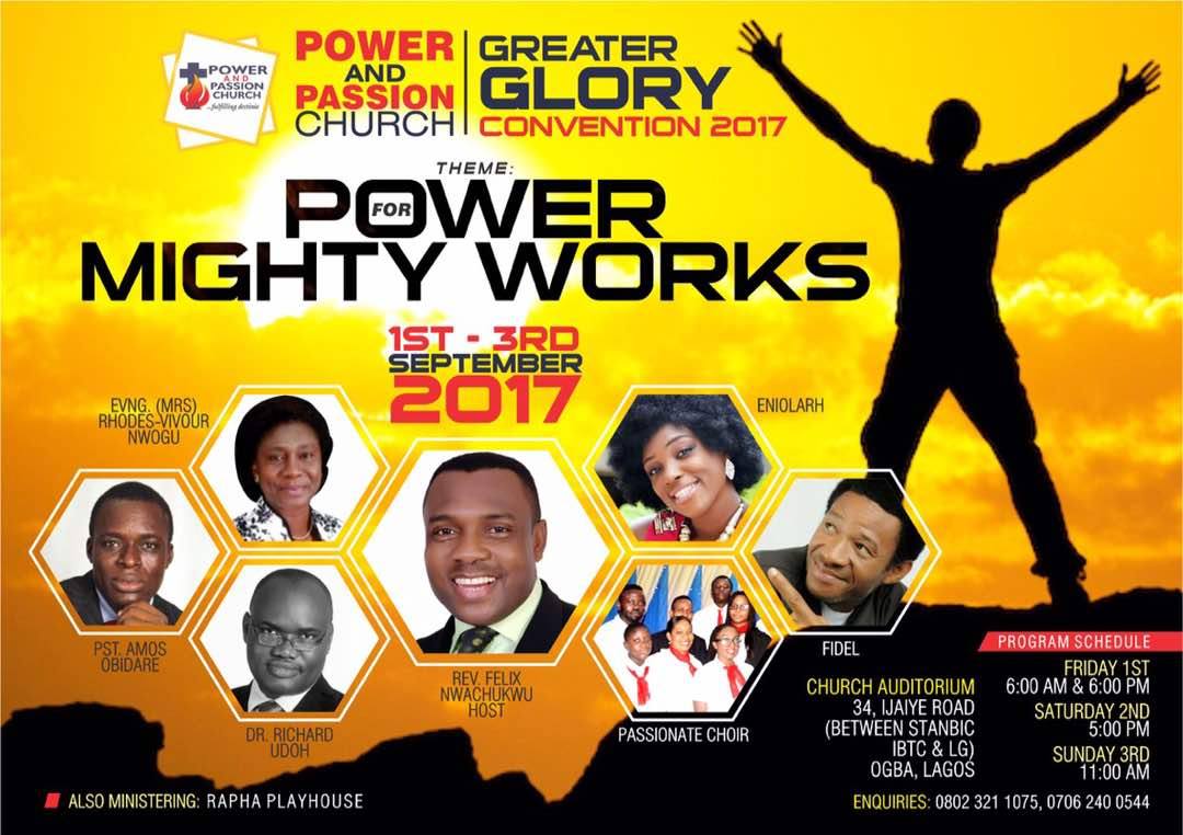 Greater GLORY Convention 2017