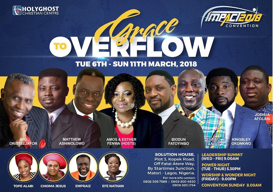 GRACE TO OVERFLOW - IMPACT 2018