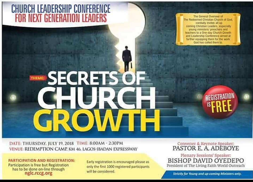 CHURCH LEADERSHIP CONFERENCE FOR NEXT GENERATION LEADERS