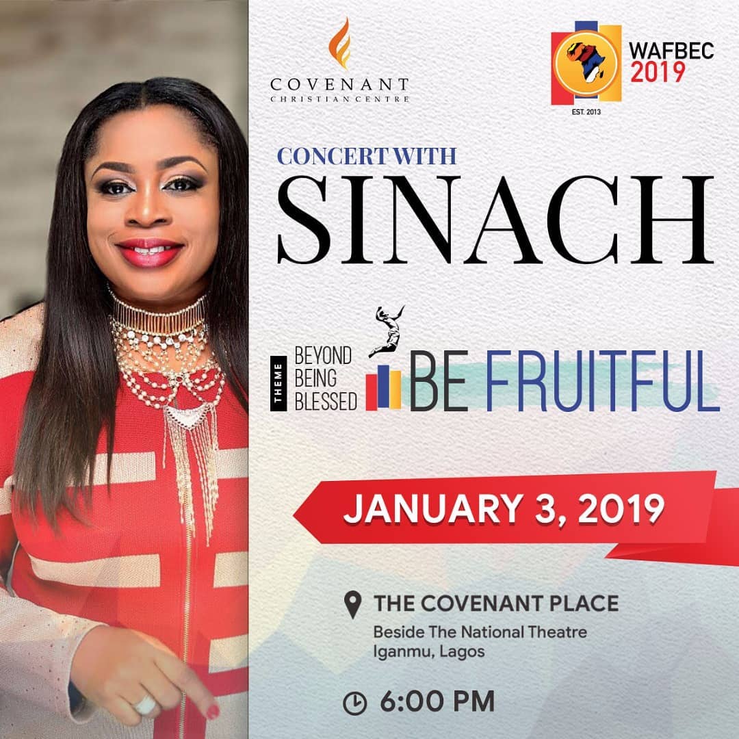 WAFBEC 2019 CONCERT WITH SINACH
